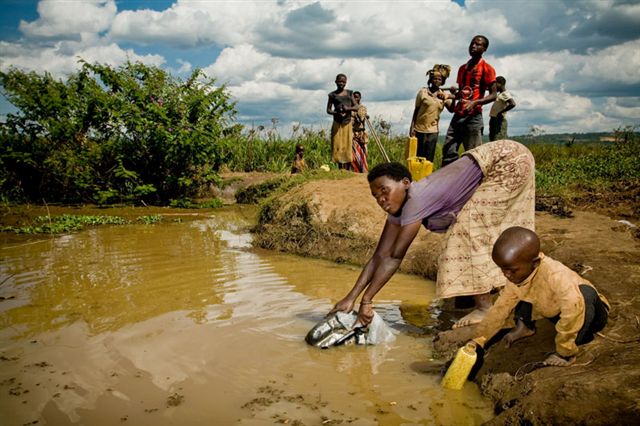 Загрязнение воды в Африке